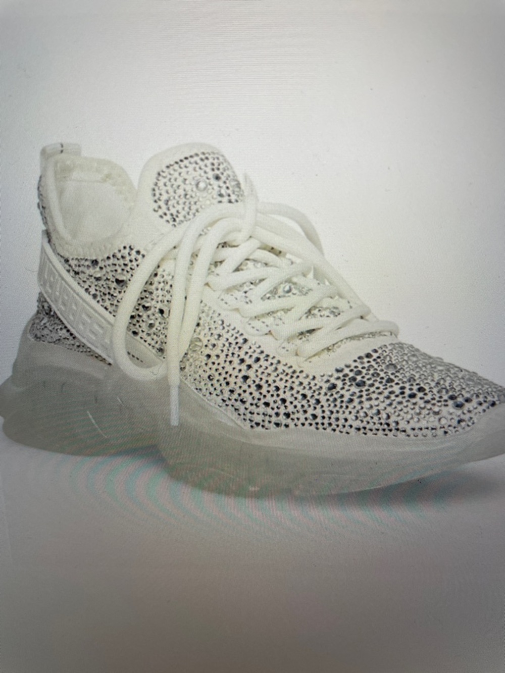 Steve Madden Maxima rhinestone sneaker sz 7